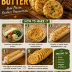 Easy cowboy butter recipe with herbs and spices for grilling