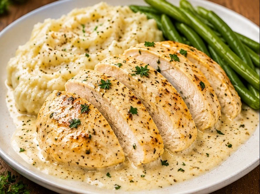 Creamy Ranch Chicken dish with tender chicken and flavorful ranch sauce