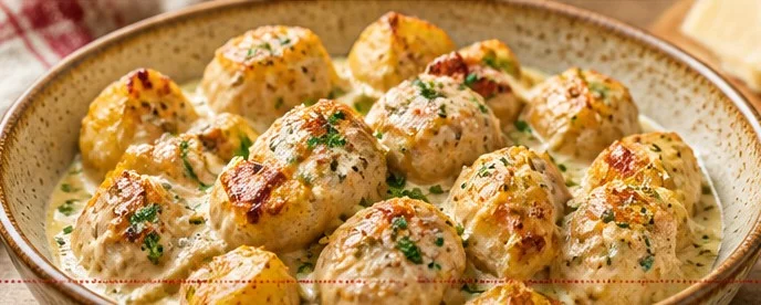 Garlic Parmesan Chicken and Potatoes cooked in a crockpot for a savory meal