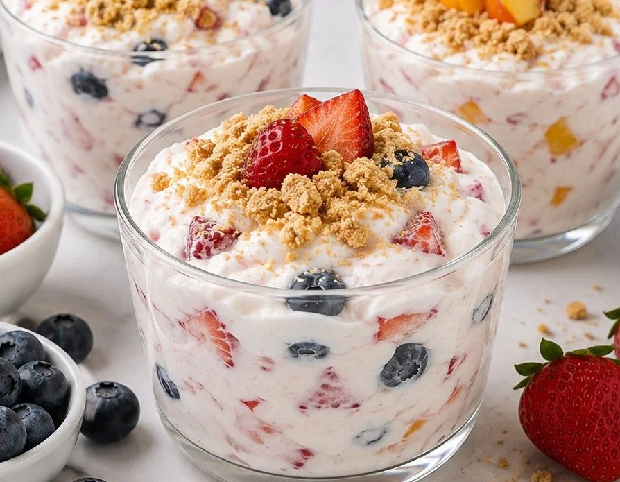 Delicious Cool Whip low calorie desserts for a healthy treat.