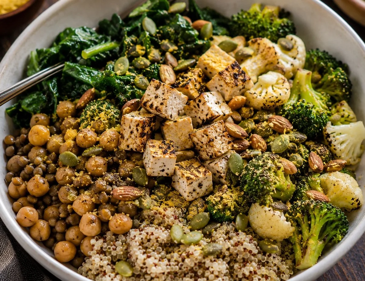 Delicious high protein low carb vegan recipes for healthy eating