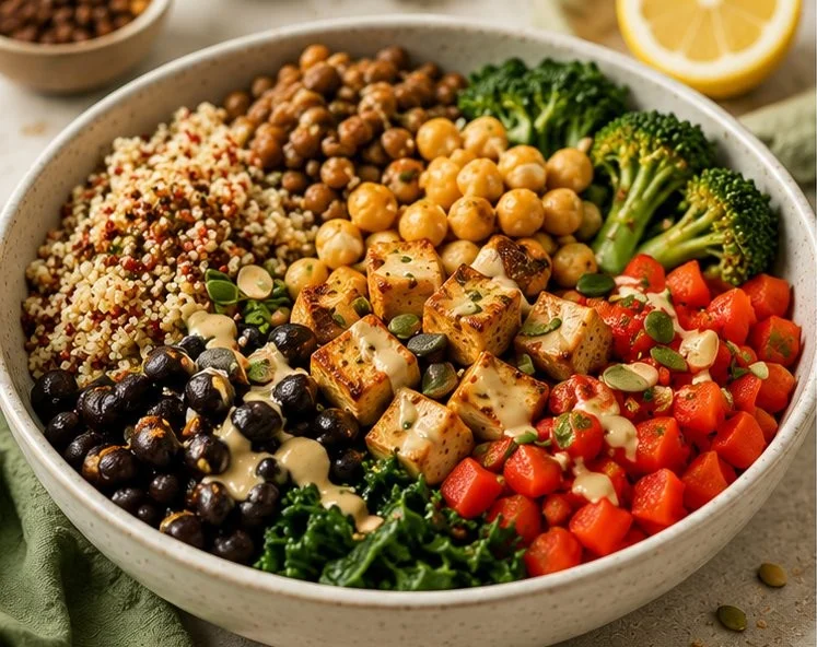 Delicious high protein plant-based recipes for healthy meals