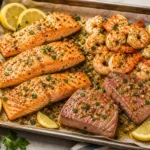 Delicious high protein seafood recipes for health-conscious eaters.