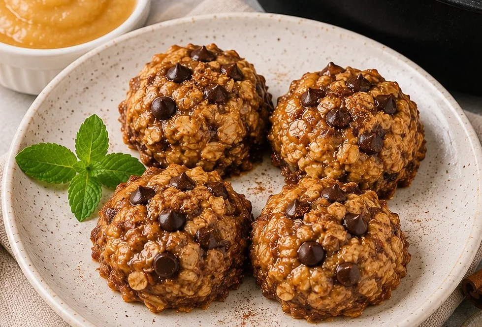 Low calorie desserts made in an air fryer for a healthier option.