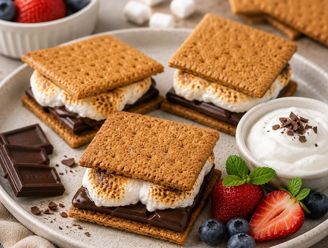 Delicious low-calorie s'mores desserts for a guilt-free treat