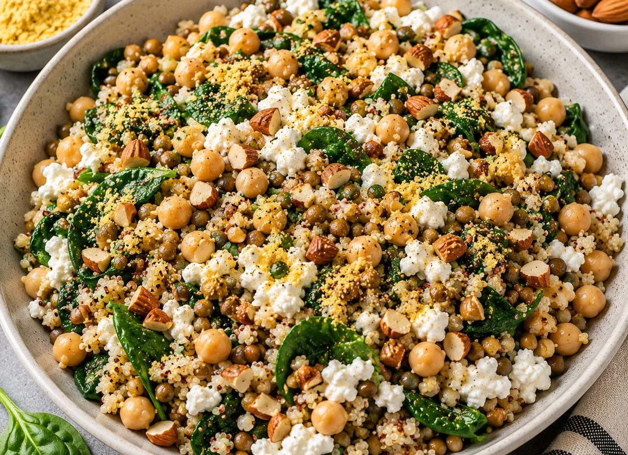 Delicious vegetarian high protein recipes for healthy meals
