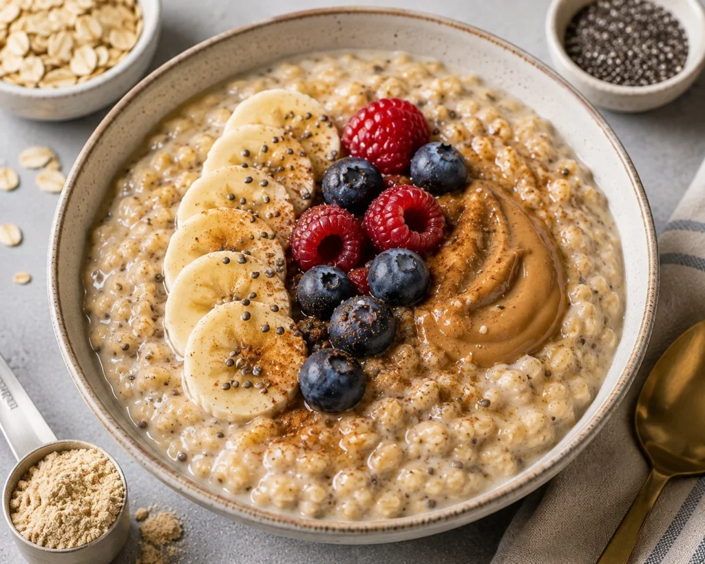 Easy and nutritious high protein oat recipes for breakfast and snacks